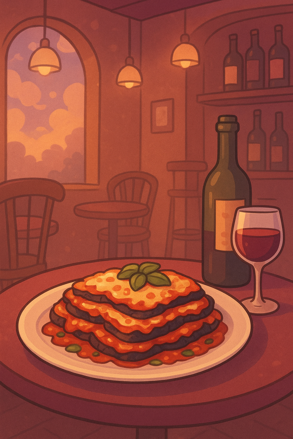 Melanzane alla parmigiana - hoofdgerecht proeverij Droom duiden